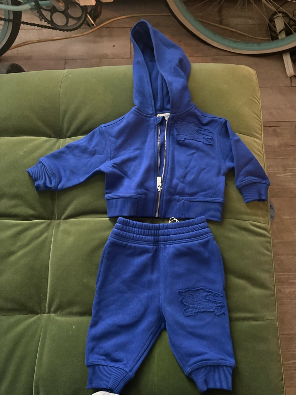 Burberry baby sweatsuit